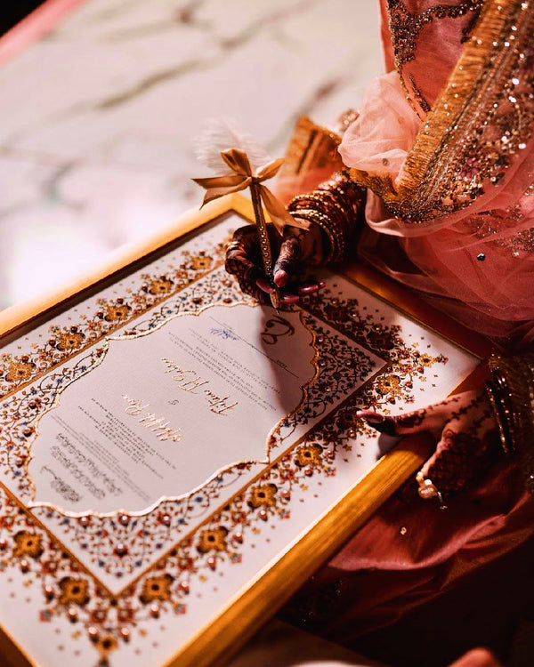 Embellished  Nikkahnama