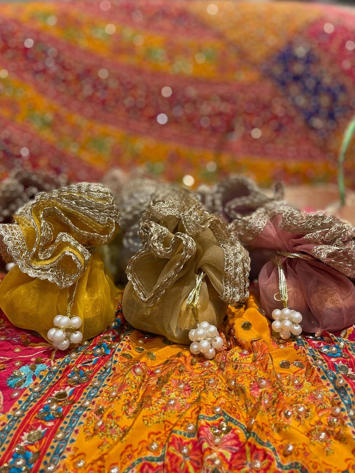 Pastel Organza Pouches