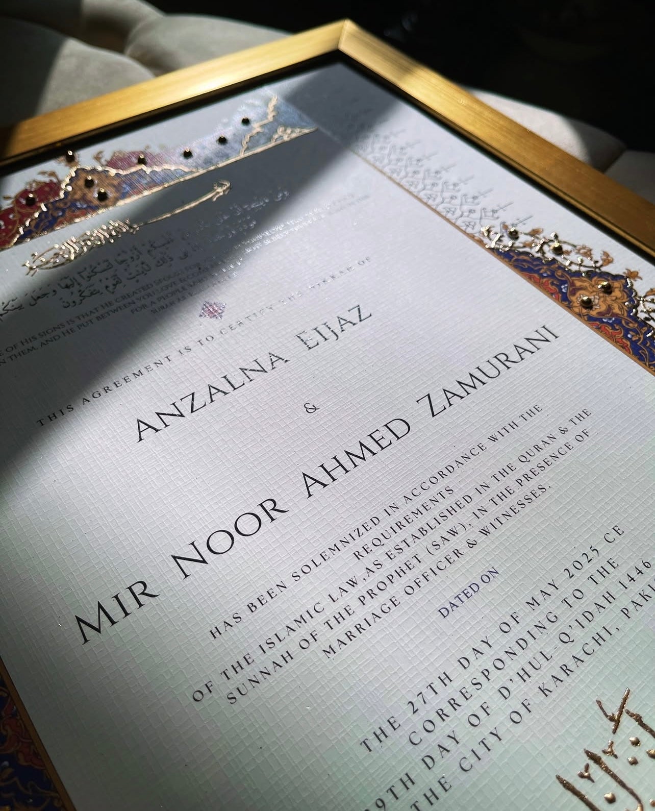 Mehr-e-Zar – A Legacy in Gold